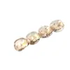 Pinza para el pelo de color caramelo con forma de corazón para mujer, pinza para flequillo lateral despeinado, pinza para el pelo de lunares, pinza de pico de pato nueva 2022, joyería para la cabeza