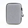 Bolsa de Armazenamento Eva em Estoque para Fones de Ouvido, Discos Rígidos Portáteis, Tecido de Floco de Neve, Microfone Lapela Sem Fio, Bolsa de Armazenamento Digital Eva, Unissex
