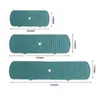 Alfombrilla de Drenaje de Silicona Cocina Baño Hogar Grifo Anti-Salpicaduras Antideslizante Alfombrilla para Fregadero Secador Grande Mediana Pequeña Plegable