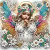 Pintura de Diamante 30cm com Formato Especial Criativo Feito à Mão DIY Pintura Decorativa com Diamantes Completos para Pendurar na Parede de Fundo da Entrada