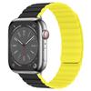 Adequado para iwatch8 Silicone magnético integrado Apple Strap uma palavra simples duas seções magnética Apple Silicone Strap