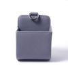 Bolsa de cuero para guardar teléfonos móviles y salidas de aire de coche, caja de almacenamiento para artículos diversos de coche