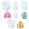 Adorno de Fantasma de Halloween Transfronterizo Molde para Velas DIY Fiesta de Fantasmas Velas Aromáticas Peculiares Molde de Silicona