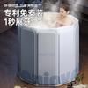 Nuevo Estilo Cubo de Baño Plegable Almacenamiento, Cubo de Baño Engrosado para Niños, Cubo de Baño para Adultos de Cuerpo Completo, Cubo de Baño para el Hogar, Bañera