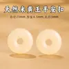 Wang Tianran Jadeíta de Hotan Fivela da Paz Pingente Colar Pulseira Ornamento Material Cristal Ágata Jade Pingente