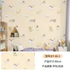 Gato de Dibujos Animados Lindo Rosa Papel Tapiz para Habitación Infantil Cálido Dormitorio Impermeable Autoadhesivo Decoración del Hogar Papel Tapiz al por Mayor