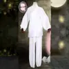 Traje Tradicional de Ópera Chinesa Hanfu para Adultos, Incluindo Qingyi, Hua Dan, Xiao Sheng Calças de Lanterna para Prática, Roupa Pequena, Calças Coloridas, Material Amassado e Roupa de Água