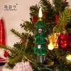 Árvore de Natal de Desenho Animado Mais Vendida na Amazon Poste de Cera Controle Remoto de 10 Teclas Poste de Pinheiro Cera Vela Digital LED Luz de Vela Halloween