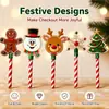 Produto novo transfronteiriço Varinha de Cartão de Crédito Varinha mágica de pagamento com cartão de crédito de Natal Artesanato impresso em 3D