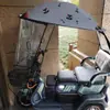 Triciclo Elétrico Phoenix Capota de Chuva para Carro Capa Transparente para Chuva Capota para Idosos no Trajeto para Casa Carro Pequeno Capota de Chuva Totalmente Fechada