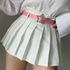 Cinto Sem Furo para Mulheres, Jeans Versátil, Fivela de Pino Elástica Elástica, Cinto Preguiçoso de Lona para Estudantes, Cinto Trançado de Lona