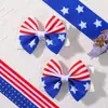 Amazon EE. UU. Set de Pasadores de Moño para Fiesta Infantil Estrella Brillante Bandera Accesorios para el Cabello para Niñas 5083