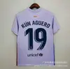 Camiseta de Aficionado Estilo Antiguo Club Estrella Número de Jugador Sin Brazaletes 202122 Barcelona Inter de Milán Manchester United