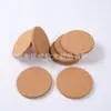 Posavasos de corcho redondos y cuadrados de 1 mm a 10 mm autoadhesivos antideslizantes Junta de corcho con adhesivo Pegatina de corcho