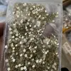 3.6mm Mini Flor de Ciruelo Plana Forma Especial Diamante Vidrio Pedrería Uña Diamante Joyería Pegatina DIY Material de Diamante