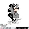 Pegatinas de Transferencia de Calor de Dibujos Animados al por Mayor Transferencia de Calor Mickey Mouse Accesorios para Ropa Patrón de Impresión Fábrica de Tinta Blanca Koss