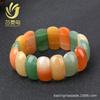 Pulseira de Jade Dongling Pulseira de Jade de Seda Dourada Mão Pulseira de Jade Multi-Tesouro Pulseira de Cor Elegante Elegante