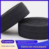 Fios pequenos com fitas elásticas de nylon de treliça Tian Zi semidobradas na cintura de cintos elásticos fabricantes de fitas elásticas pontuais