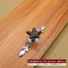 Maçaneta de Porta de Armário de Móveis Estilo Desenho Animado Americano Maçaneta de Armário para Quarto de Crianças Alça Preta Simples Moderna para Porta de Armário Guarda-roupa