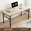 Mesa de computador dobrável Mesa de mesa Mesa de casa Mesa de quarto Mesa pequena Mesa de aprendizagem simples Mesa de escrita Longa Novo estilo
