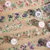 Cinta para Mascotas Yanji Serie Bayas Silvestres Temática de Frutas Decoración de Diario DIY Pegatinas Reutilizables 6 Diseños