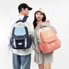Mochila Escolar de Aspecto Elegante, Gran Capacidad, Mochila de Gama Alta, Estilo Universitario Femenino para Escuela Secundaria, Mochila Sencilla para Pareja de Estudiantes Universitarias