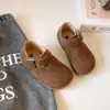 Zapatos Birkenstock para Niños 2026 Primavera/Otoño Estilo Nuevo Niños Cuero Genuino Mocasines de Bebé Zapatos de Niña Zapatos de Cuero Zapatos Individuales