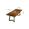 Mesas e Cadeiras de Bar Estilo Camping Personalizadas em Madeira Maciça, Bar Transparente, Sofá de Canto Estilo Industrial, Loja de Churrasco, Combinação de Mesa e Cadeira para Bistrô