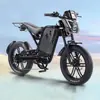 Motocicleta Todoterreno de Rueda Ancha y Gruesa Asistencia Eléctrica Montaña Ciudad Batería de Litio Bicicleta de Batería Retro Suministro Transfronterizo