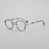 Gafas Danyang de titanio puro, estilo retro, ultraligeras, modernas, con montura ovalada N-050