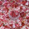 Atacado Luminous Cartoon Red Series Mixed Nail Art Acessórios Meninas Bonitos diy Brincos de Gancho de Cabelo Acessórios de Caso de Telefone