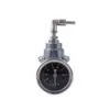 Regulador de Presión de Combustible Ajustable para Modificación de Automóviles Transfronteriza Regulador de Presión de Combustible Booster de Aluminio con Manómetro