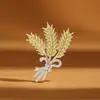 Broche Roxo Lavanda de Luxo Leve, um Buquê de Flores, Conjunto de Peças de Tricô para Usar por Cima, Acessórios de Roupa, Alfinete de Lapela, Anti-Exposição Venda por Atacado