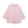 Ropa de Mujer Europea Americana AliExpress Venta Caliente Moda Mezcla Camisa de Manga Ancha