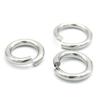 Anillos Abiertos de Acero Inoxidable Accesorios para Joyería DIY Anillo Individual Pulsera Collar Anillos de Conexión para Cuentas Materiales para Joyería Hecha a Mano Anillos Tóricos