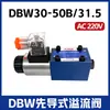 Válvula Solenoide de Válvula Hidráulica Válvula de Alivio de Presión DBW/DB10/20/30/-24V/220V/12V Válvula de Alivio de Presión Operada por Piloto