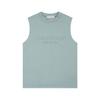 Essentials Hhh Marca de Moda Estilo Americano Sin Mangas Resistente Camiseta de Verano Unisex Chaleco Holgado Camiseta Base
