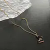 Colar de Joias Gota d'Água para Mulheres Corrente de Clavícula em Aço Titânio Design Simples de Nicho Geométrico Tendência Novo Modelo 2026