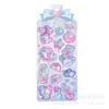 Pegatina adhesiva de relleno de aceite con inyección de agua de sueño tridimensional para niños de dibujos animados DN, decoración para diario, pegatina de batido de recompensa J para jardín de infantes