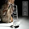 Trofeos de cristal personalizados, nuevas medallas metálicas de alta gama y premios de resina para eventos de empresa, con grabado creativo para empleados destacados