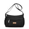 2025 Nuevo Otoño Estilo Coreano Gran Capacidad Alta Apariencia Estilo Extranjero Bolso de Viaje Diario Práctico Multicapa de Hombro Cruzado Bolso Tipo Empanada