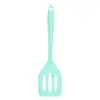 Espátula de silicone com revestimento de ferro tamanho pequeno espátula de silicone espátula para fritar bife espátula para cozimento em alta temperatura espátula antiaderente para cozimento