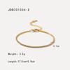 Pulseira Wanxing Europeia e Americana de Aço Inoxidável com Design Nichado Zircônia Luz Verde Pulseira de Luxo Joias de Aço Titânio Feminina que Não Desbota