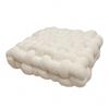 Almofada Quadrada de Veludo de Cordeiro Estilo Escandinavo Almofada para Cadeira Tecida Almofada para Assento de Sofá Almofada de Pelúcia Almofada Decorativa para Janela de Canto