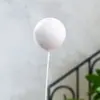 Decoração de Bolo Esfera de Espuma Tridimensional Bola Dourada Bola Prateada Decoração de Festa Ins Bola Colorida Redonda