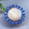 Pulseira olho de gato de cor doce, contas redondas masculinas e femininas, pulseira de 10 mm, barraca de mercado noturno, templo, feira, fornecimento de volume ao vivo