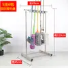 Soporte Móvil para Mopa de Acero Inoxidable, Soporte de Piso para Escoba y Mopa, Almacenamiento de Balcón, Organizador de Herramientas de Limpieza