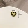 Versión coreana de parche de joyería retro de lazo amor estrella de cinco puntas personalidad aleación accesorios para el cabello bolsa funda de teléfono móvil material