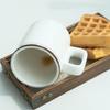 Taza con Logo de Personalización Masiva Taza de Cerámica para el Hogar Taza de Café Desayuno Recta Normcore Taza de Agua para Pareja