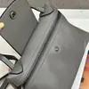 Bolso de Hombro de Cuero Genuino de Alto Gama Estilo Nuevo Transfronterizo, Bolso de Axila de Moda y Versátil, Correa de Hombro Ajustable, Bolso Cruzado para Viajes Diarios para Mujer